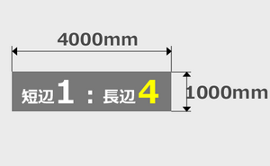 1000mm×4000mm印刷